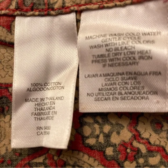 Jones New York Signature Woman 2X Fitted Button Up Blouse long Sleeve - Picture 6 of 9